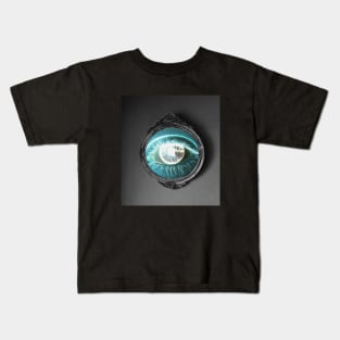 Eye in the Mirror Kids T-Shirt